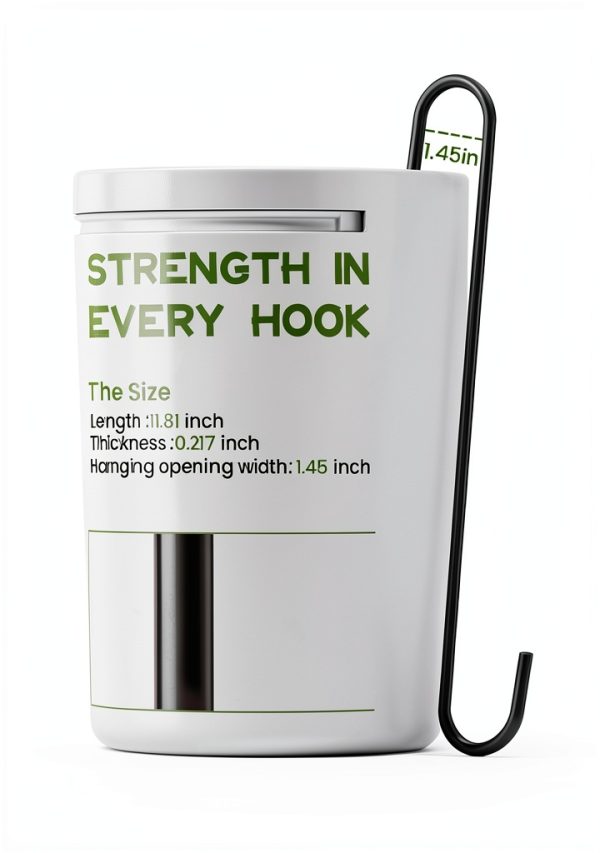 CMYK Heavy Duty S Hook Metal Garden Hanging Tool-3