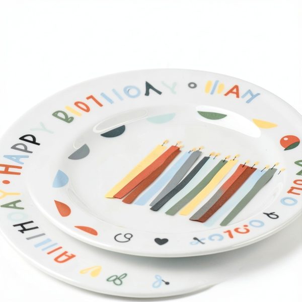 Birthday Plate Home Kind Ceramic Dishwasher Microwave Safe-3