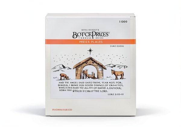Spellbinders Christmas Gospel Press Plates Nativity Design-1