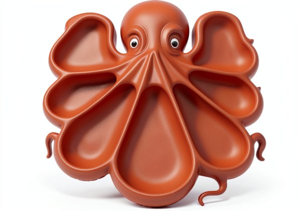 Aolowewin Octopus Silicone Charcuterie Platter BPA Free-4