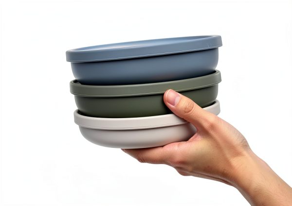 Silicone Dining Bowls Imagination Junction Modern Durable-3