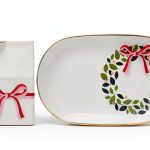 Be Jolly Milk Cookie Plate kate spade new york Porcelain-0