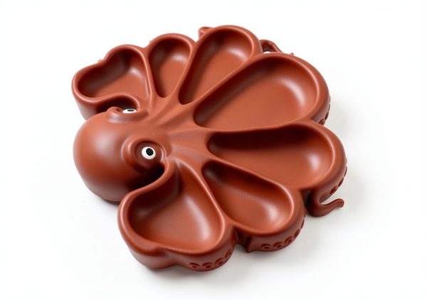 Aolowewin Octopus Silicone Charcuterie Platter BPA Free-2