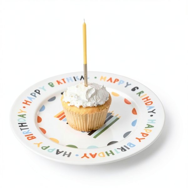 Birthday Plate Home Kind Ceramic Dishwasher Microwave Safe-2