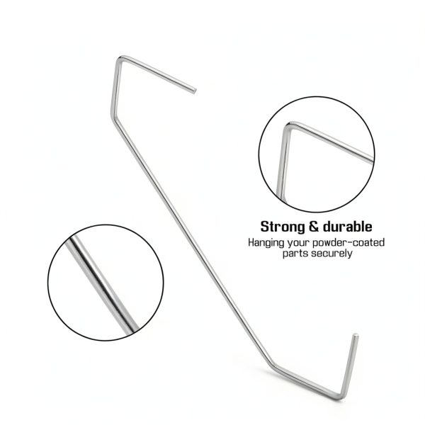 MorningRo Steel V-Hooks Wall Mount Modern 9 Pound Capacity-5