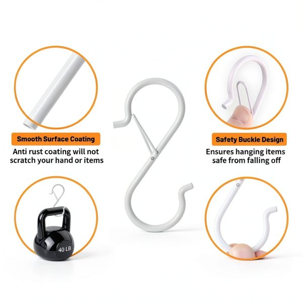 iCafePub S Hooks Stainless Steel Heavy Duty Kitchen-3