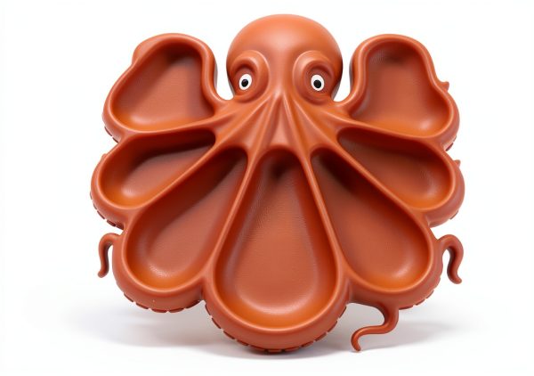 Aolowewin Octopus Silicone Charcuterie Platter BPA Free-3