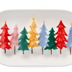Generic Christmas Tree Platter Earthenware Dishwasher Safe-0