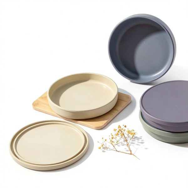Silicone Dining Bowls Imagination Junction Modern Durable-6