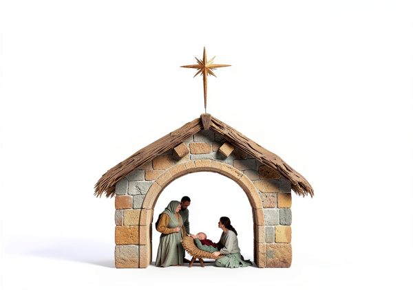 Spellbinders Christmas Gospel Press Plates Nativity Design-3