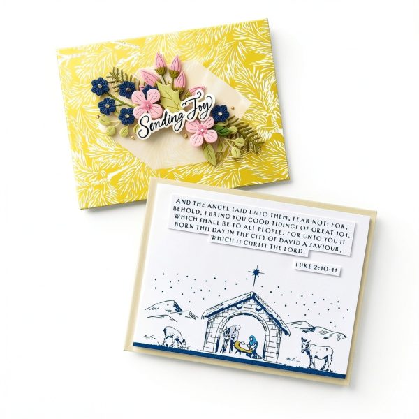 Spellbinders Christmas Gospel Press Plates Nativity Design-4
