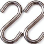 Cozihom Stainless Steel S Hook Heavy Duty Ceiling Mount-0