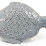Fish Trinket Tray Beachcombers Porcelain Rustic Coastal-0
