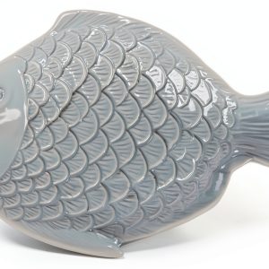 Fish Trinket Tray Beachcombers Porcelain Rustic Coastal-0