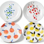 Dinner Plate One Hundred 80 Degrees Vintage Melamine Durable-0