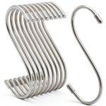 S Hooks jiouxip Steel 10pcs Heavy Duty Organizer-0
