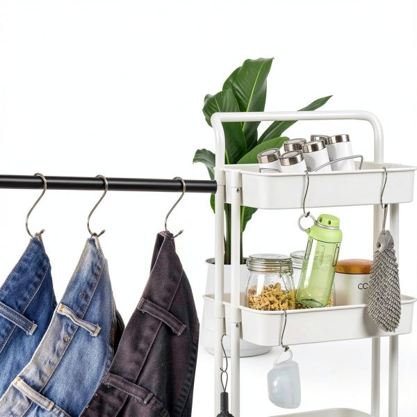 S Hooks jiouxip Steel 10pcs Heavy Duty Organizer-4