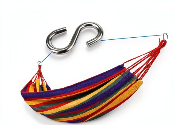 ABSOK Heavy Duty S Hook Stainless Steel Mount-3
