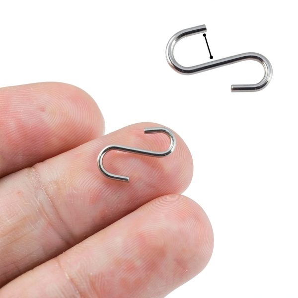 Mini S Hook Rhinocats Stainless 5lb Capacity-1