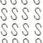 UPUPMOON Stainless Steel S-Hooks 24 Pack-0