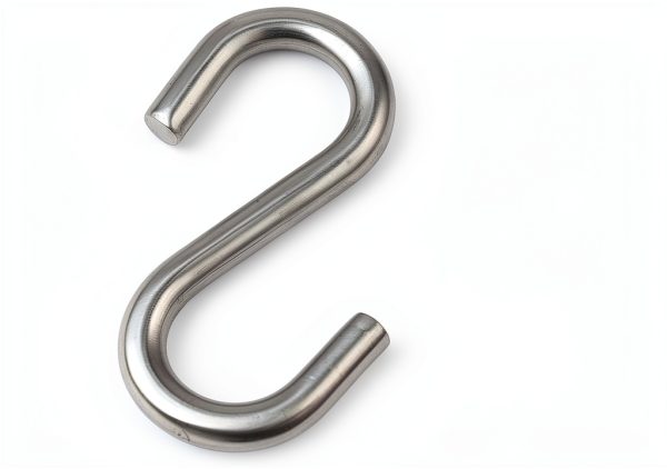 Hamineler Stainless Steel S-Hooks 2.2 Inch Heavy Duty Wall Mount 15-1
