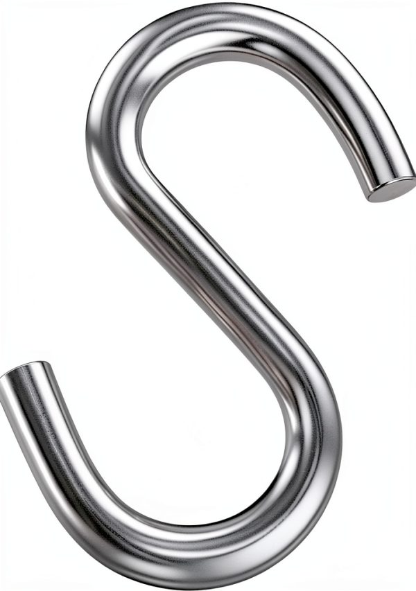Axe Sickle Stainless Steel S-Hooks 4 Pack Heavy Duty 3 Inch-1