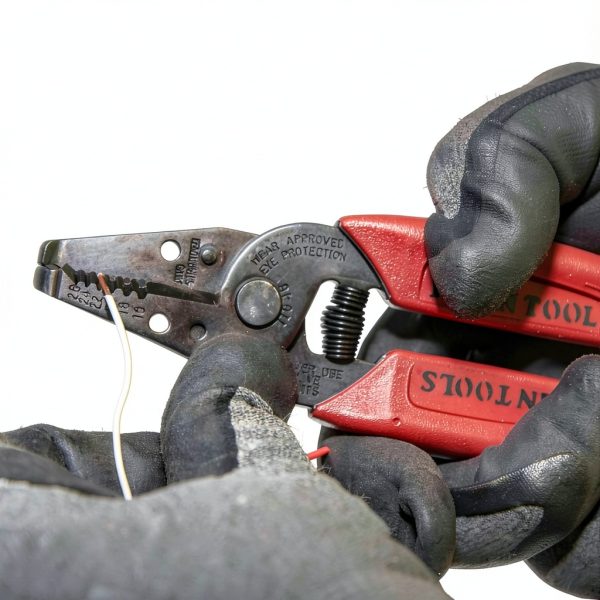 Klein Tools 11046 Red Alloy Steel Wire Stripper Cutter 16-26 AWG-3