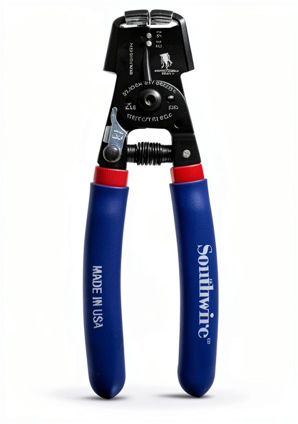 Southwire - 65172140 SNM1214HH-US ROMEX BOXJaw Wire Stripper, Dual Wire Cutter Strips both 12/2 & 14/2 Romex NMB JACKETS and 12 and 14 AWG Solid Wire-9