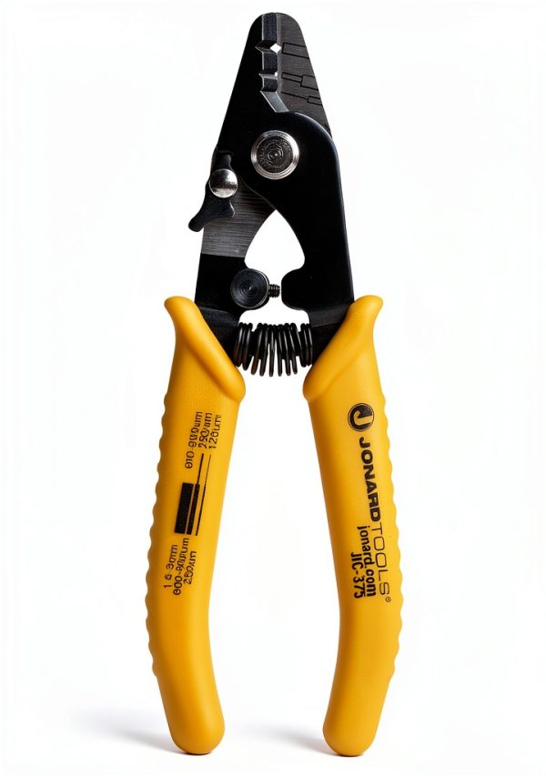 Fiber Optic Stripper Jonard Tools JIC-375 Three Hole 250um/600-900um-0