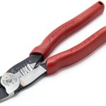 Wire Cutter Klein Tools 2005N Red Hand Tool with Stripper Crimper-0