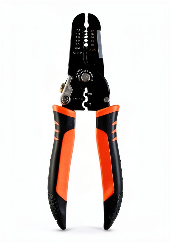 Wire Stripper Htaexpu 5-in-1 Tool with Ergonomic Orange Handle-5
