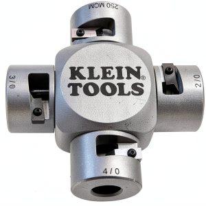Klein Tools Large Cable Stripper 21051 2/0‑250 MCM with Clover Design-0