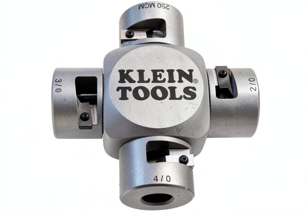 Klein Tools Large Cable Stripper 21051 2/0‑250 MCM with Clover Design-0