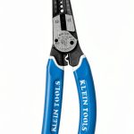 Klein Tools K12065CR Wire Stripper / Cutter / Crimper Tool, Made in USA, for Cutting, Stripping, Crimping, Twisting (8-18 AWG solid, 10-20 AWG stranded)-0