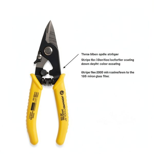 Fiber Optic Stripper Jonard Tools JIC-375 Three Hole 250um/600-900um-6