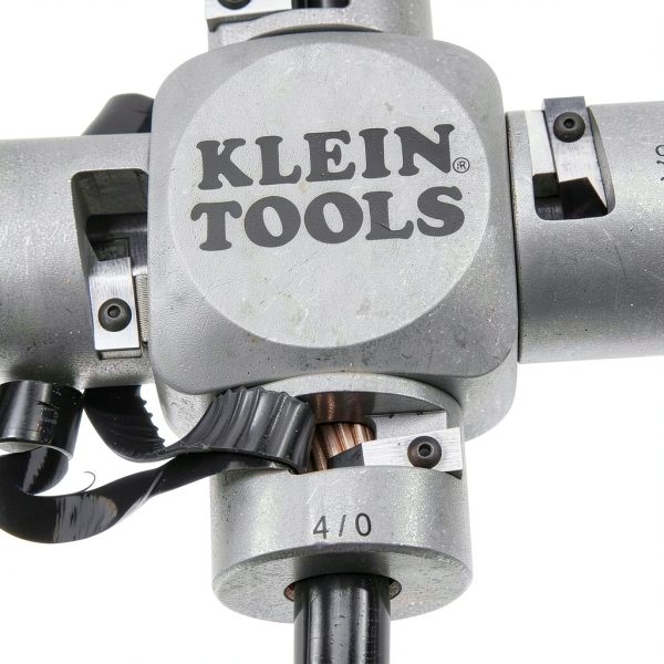 Klein Tools Large Cable Stripper 21051 2/0‑250 MCM with Clover Design-4