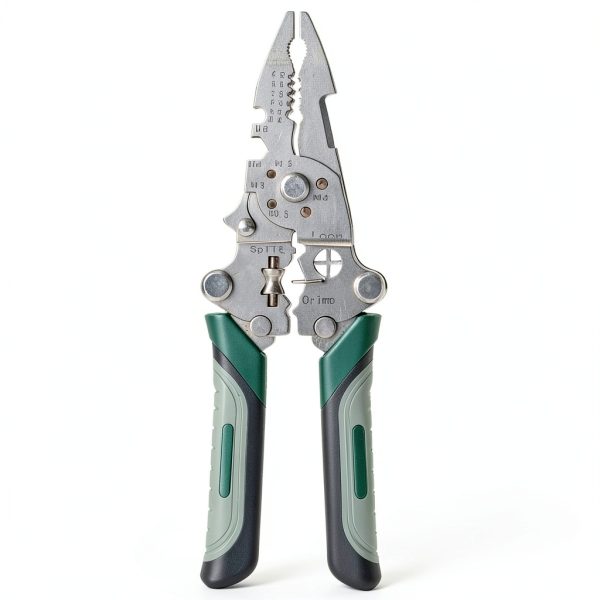 12 in 1 Foldable Multifunctional Wire Stripper,Multi-function Cutter Stripping Scissors Tool,Wire Stripper Crimper Cable Pliers for Cutting and Pulling Cable Scissors-2
