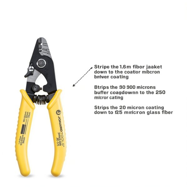 Fiber Optic Stripper Jonard Tools JIC-375 Three Hole 250um/600-900um-5
