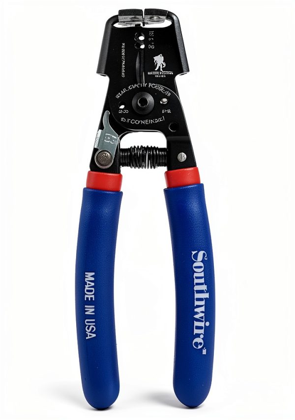 Southwire - 65172140 SNM1214HH-US ROMEX BOXJaw Wire Stripper, Dual Wire Cutter Strips both 12/2 & 14/2 Romex NMB JACKETS and 12 and 14 AWG Solid Wire-0