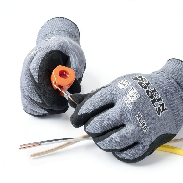 Klein Tools L1412 5-in-1 Cable Stripping Tool for 12-14 AWG, NM Cable Ripper (12/2 and 14/2 Romex), Magnetic with Wire Looping Hole-7