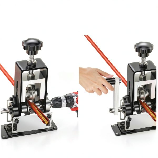 Manual Wire Stripping Machine Trivd Frol Dual Drive 0.06‑1" Black-3