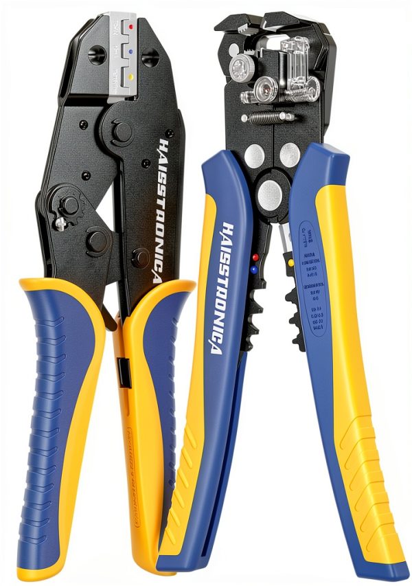 haisstronica Wire Stripper and Crimping Tool AWG 24-10 Automatic-0