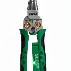 8-in-1 Wire Stripper Pliers by SEESE: Stainless Steel Multi-Function-0
