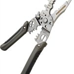 Wire Stripper FASIUCHOI 9-in-1 Multi-Tool Grey Model 001-0