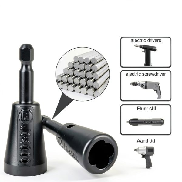 Wire Twister Tool Jheoyrt 4 Pc Set for Drill 8-24 AWG 2-7 Way-4