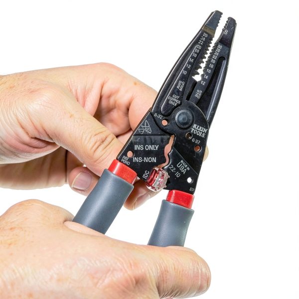Klein Tools 1019 Wire Stripper Crimper Cutter Alloy Steel 4 in 1 Made-3