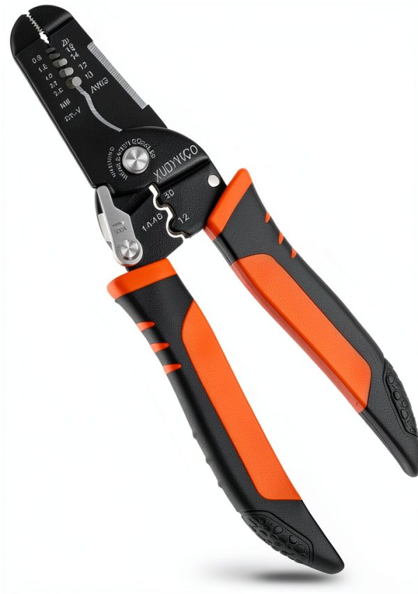 5-In-1 Wire Stripper Tool, 3rd Generation Wire Strippers for 10-20 AWG Electric Wire, 7IN Multifunctional Electrician Cable Stripper for Stripping, Cutting, Crimping, Sharpening, Clamping-7