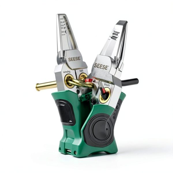 8-in-1 Wire Stripper Pliers by SEESE: Stainless Steel Multi-Function-5