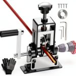 Manual Wire Stripping Machine Trivd Frol Dual Drive 0.06‑1" Black-0